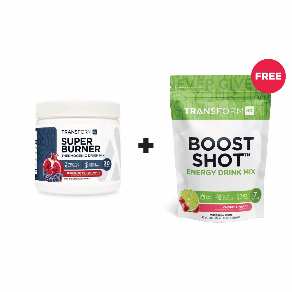 20% Off Super Burner + Free 7-Serving Boost Shot