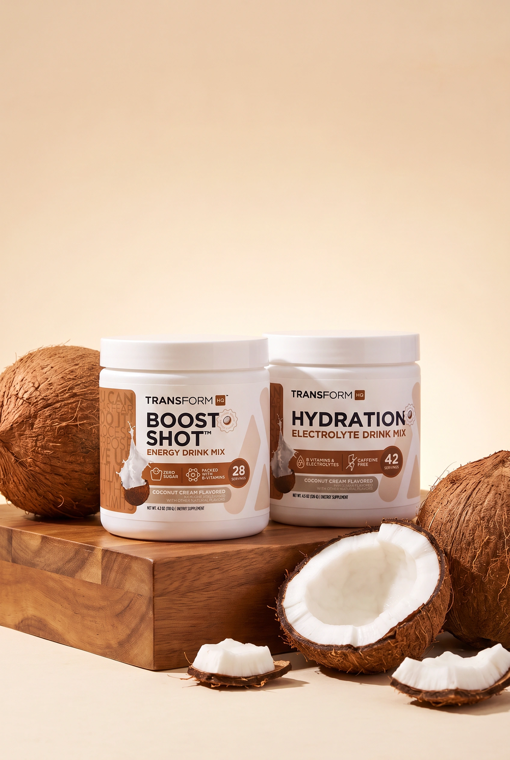Coconut Cream Boost & Hydration
