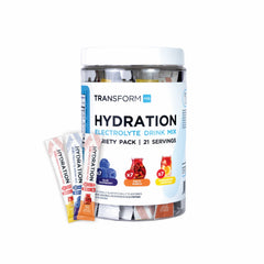 Hydration + Electrolyte Drink Mix (21-Stick Tub $14.99 Bin)