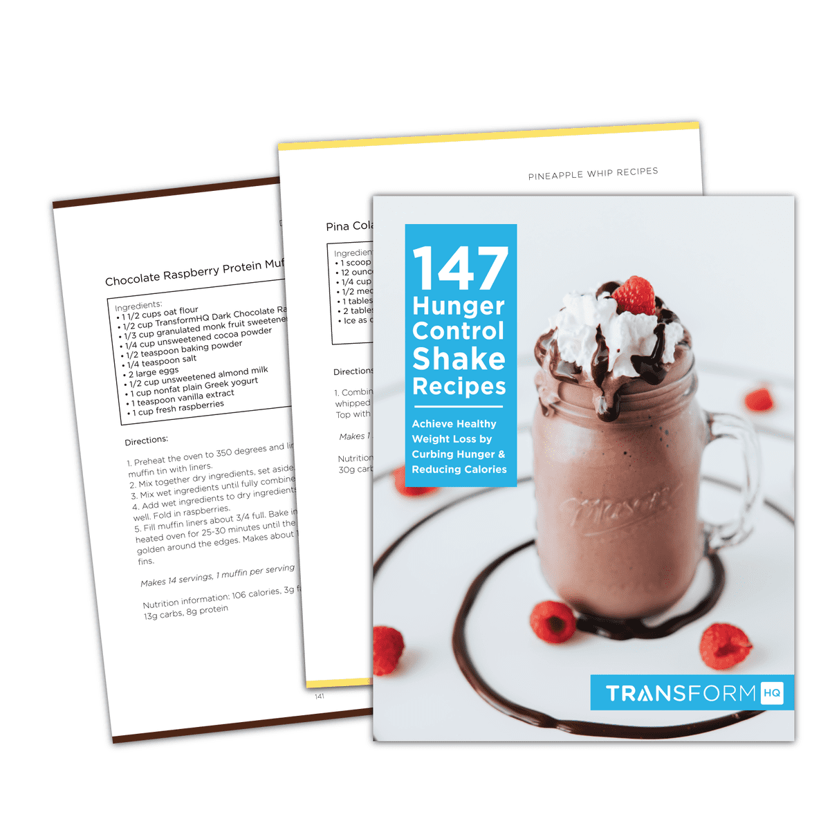 147 Hunger Control Shake Recipes eBook